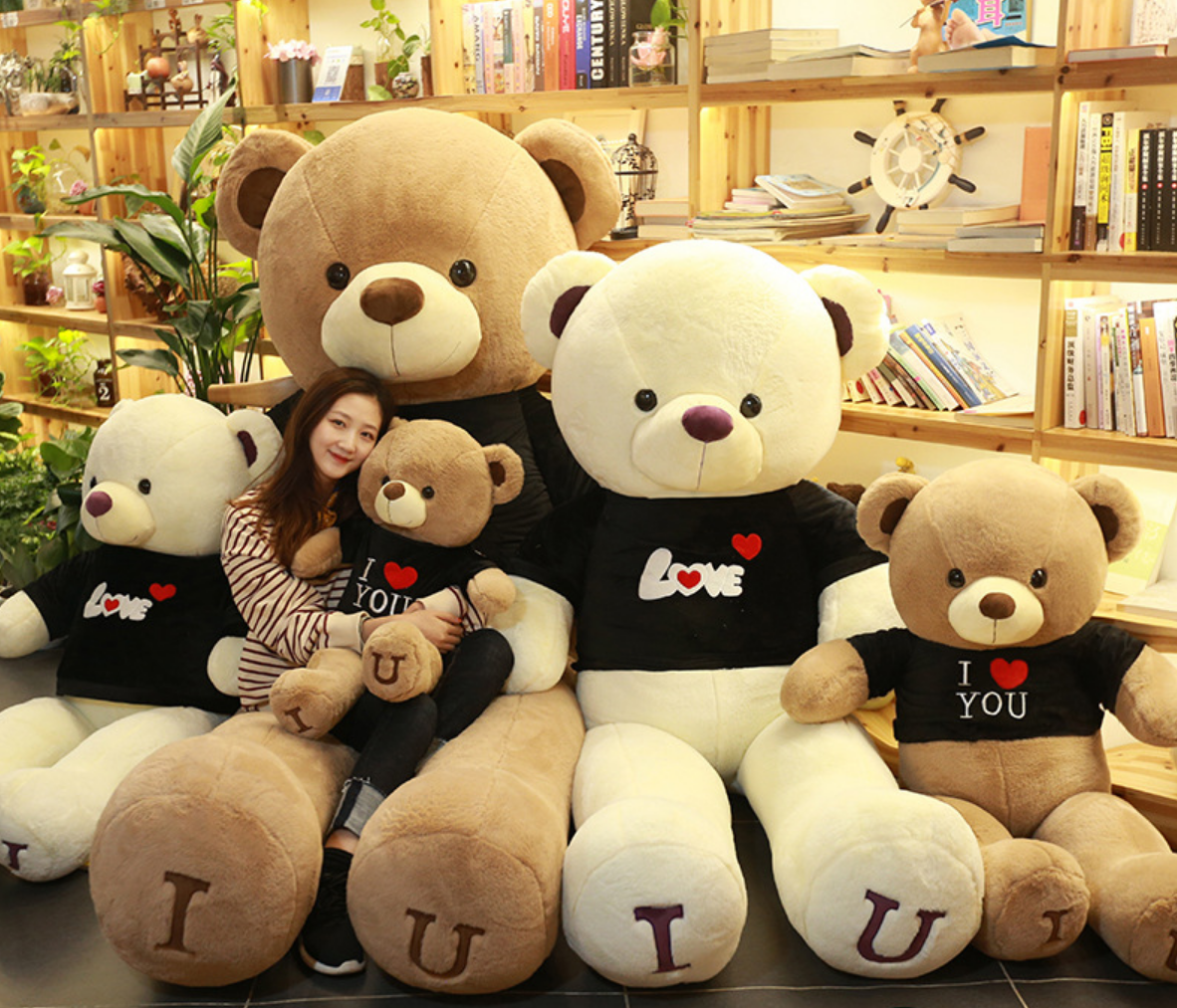 超大号巨型泰迪熊公仔