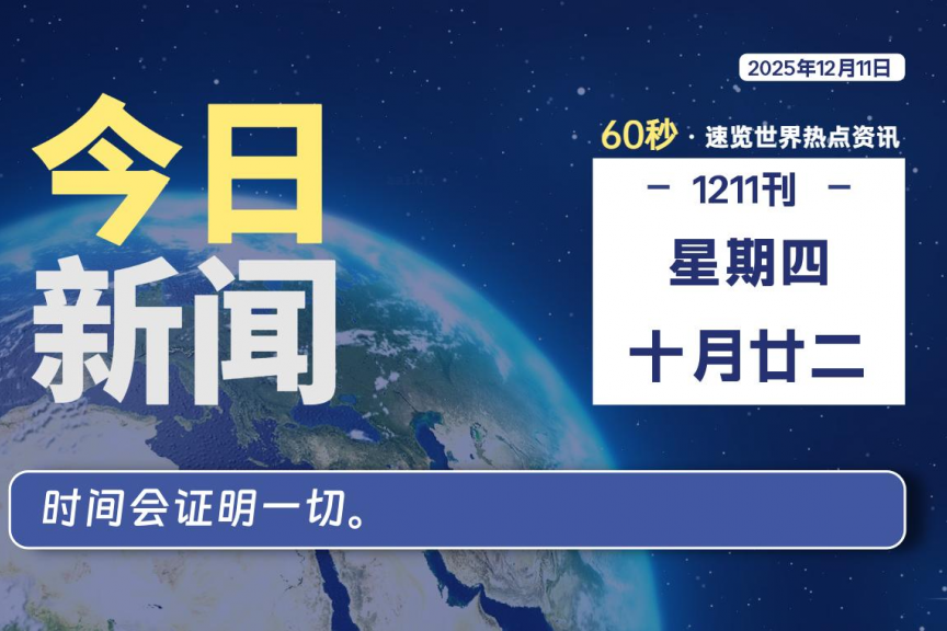 12月11日，星期四, 大学生客栈早报！